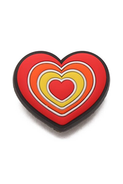 Jibbitz Lights Up Heart Unisex Renkli Jibbitz 10007372-1