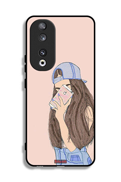 Tolwak غطاء حماية لهاتف Honor 90 لالتقاط صور سيلفي