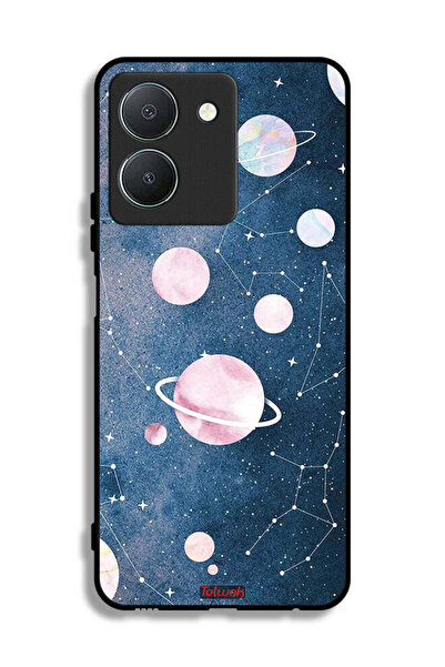 Tolwak Vivo Y36 5G Protective Case Cover Space Art