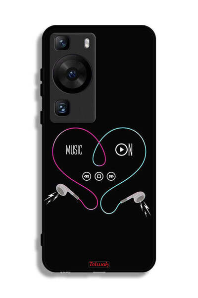 Tolwak غطاء حماية لهاتف هواوي P60 Pro مع موسيقى