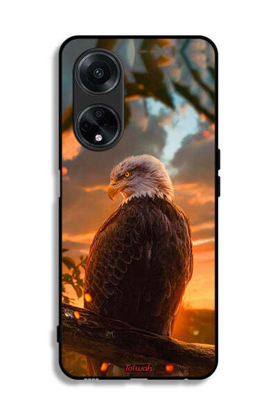 Tolwak غطاء حماية لهاتف Oppo A1 5G بتصميم النسر
