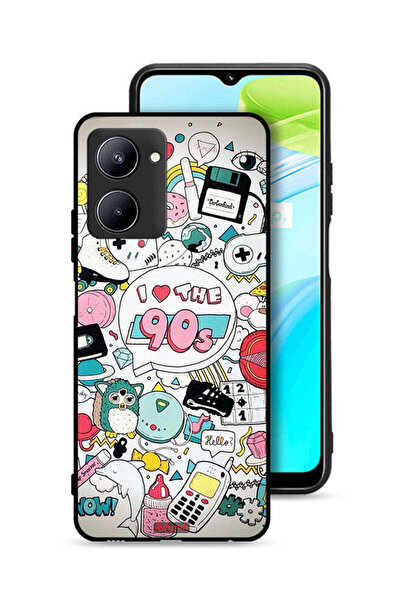 Tolwak غطاء حماية Realme C33 - أحب التسعينيات