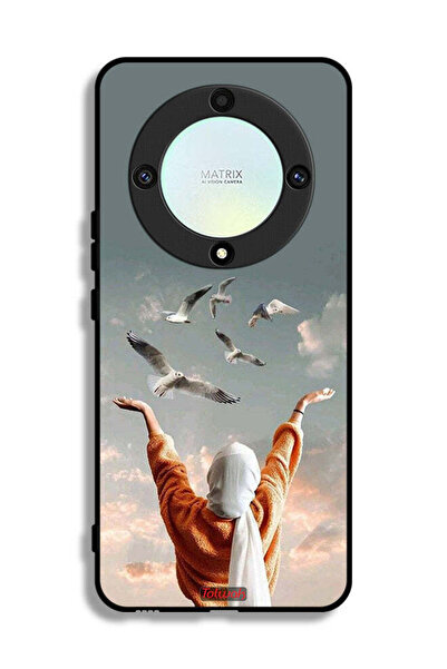 Tolwak غطاء حماية لهاتف Honor X9a بتصميم طيور تحلق