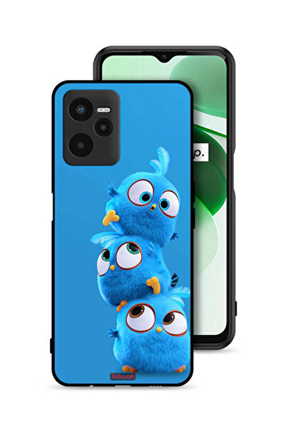 Tolwak غطاء حماية Realme C35 بنقشة طيور لطيفة