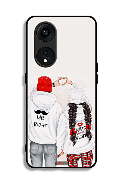 Tolwak غطاء حماية لهاتف Oppo Reno 8T 5G - يمين ويسار دائمًا