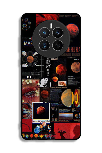 Tolwak غطاء حماية لهاتف هواوي ميت 50E بتصميم مارس آرت