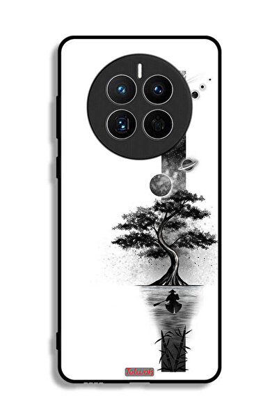 Tolwak Huawei Mate 50E Protective Case Cover Earth Space Art