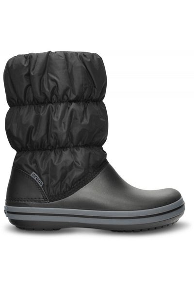 Crocs Winter Puff Boot - Black/Charcoal