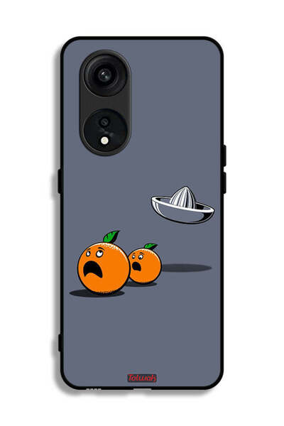 Tolwak غطاء حماية لهاتف Oppo Reno 8T 5G بتصميم فني رقمي بسيط وفكاهي