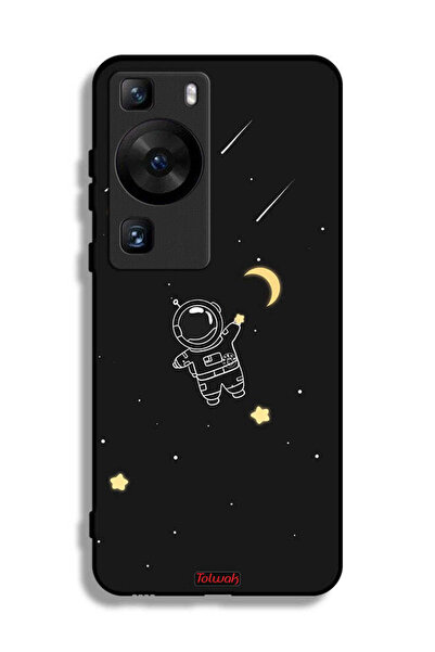 Tolwak غطاء حماية لهاتف Huawei P60 Pro بتصميم رائد فضاء
