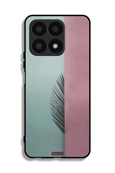 Tolwak Honor X8a Protective Case Cover Half Leaves