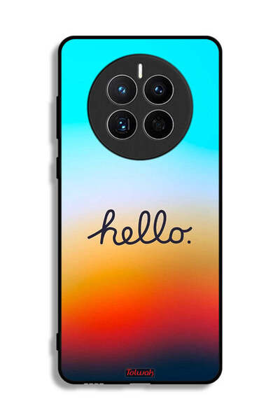 Tolwak غطاء حماية لهاتف هواوي ميت 50E - مرحباً