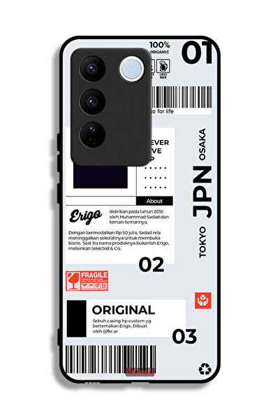 Tolwak غطاء حماية لجهاز Vivo S16e - ملصق ياباني