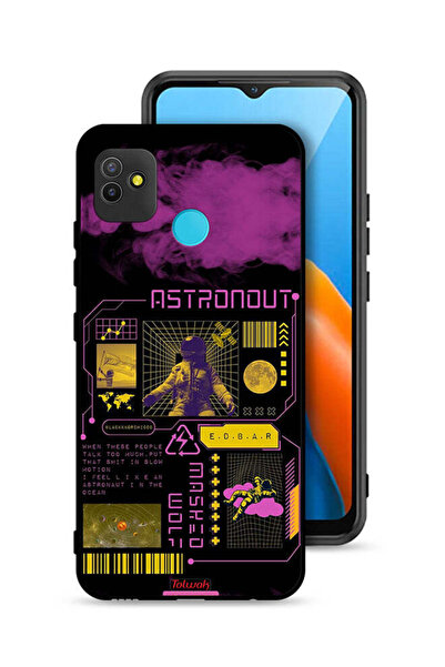 Tolwak Tecno Pop 5 Protective Case Cover Astronaut Sticker