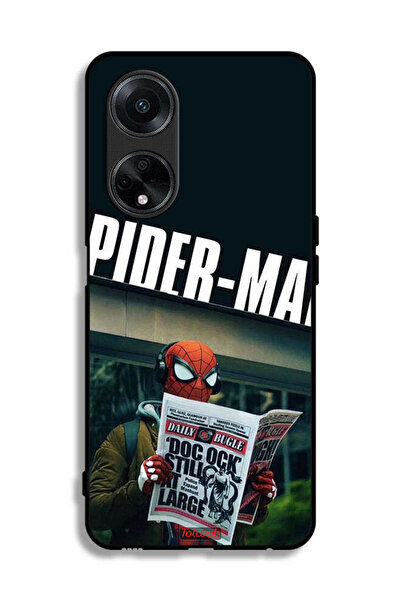 Tolwak غطاء حماية Oppo A1 5G سبايدرمان يقرأ صحيفة