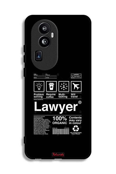 Tolwak غطاء حماية لهاتف Oppo Reno10 Pro Plus بملصق محامٍ