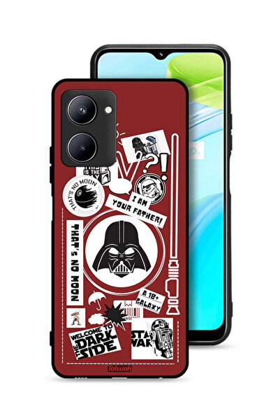 Tolwak Realme C33 Protective Case Cover Welcome To The Dark Side Sticker