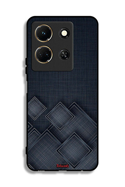 Tolwak Infinix Note 30 Protective Case Cover Squares Pattern On Cloth