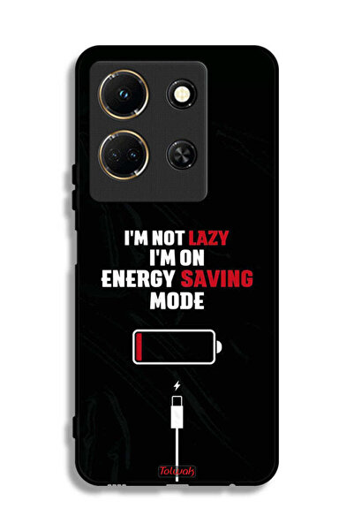 Tolwak غطاء حماية لهاتف Infinix Note 30 أنا لست كسولاً، أنا في وضع توفير الطاقة