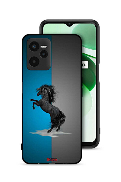 Tolwak غطاء حماية Realme C35 بتصميم حصان