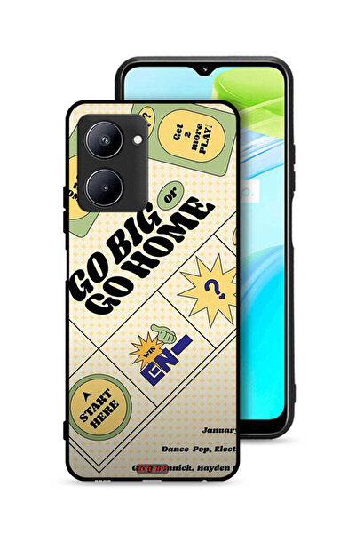 Tolwak Realme C33 Protective Case Cover Go Big Or Go Home
