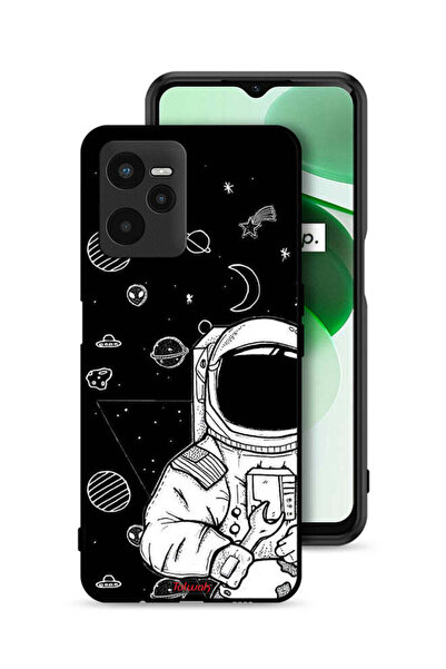 Tolwak Realme C35 Protective Case Cover Astronaut Art