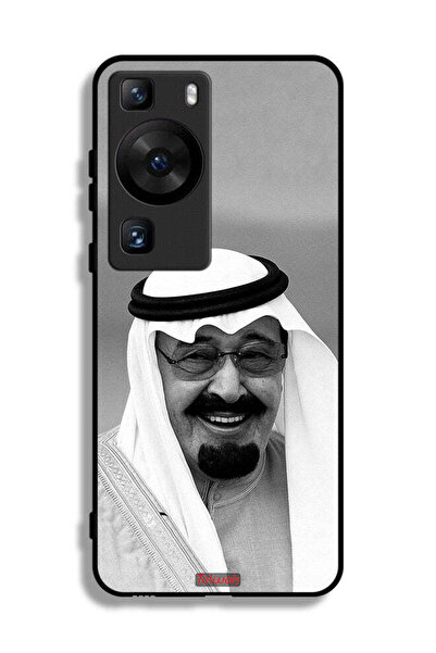 Tolwak غطاء حماية لهاتف هواوي بي 60 برو صورة الملك عبدالله مبتسماً