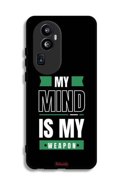 Tolwak جراب حماية Oppo Reno10 Pro Plus My Mind Is My