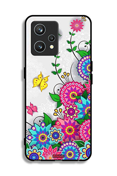 Tolwak غطاء حماية لهاتف Realme 9 Pro Plus بنقشة زهور ماندالا