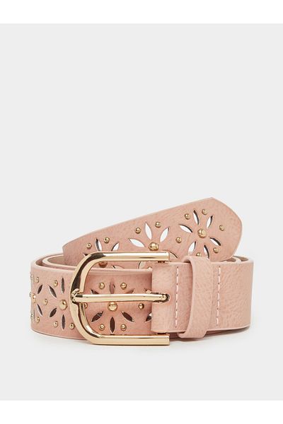 Styli Cut Out Tang Buckle Belt
