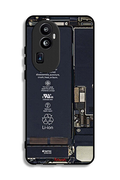 Tolwak غطاء حماية لهاتف Oppo Reno10 Pro Plus بنمط دائرة الهاتف