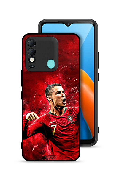 Tolwak غطاء حماية لهاتف تكنو سبارك 8 كريستيانو رونالدو