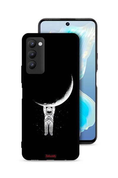 Tolwak غطاء حماية لهاتف تكنو كامون 18 معلق على سطح القمر