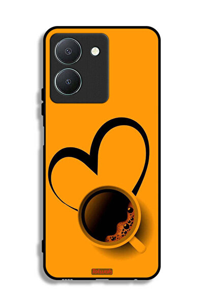 Tolwak غطاء حماية لهاتف Vivo Y36 4G بفنجان قهوة