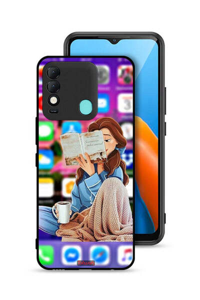 Tolwak غطاء حماية لهاتف Tecno Spark 8 - قراءة