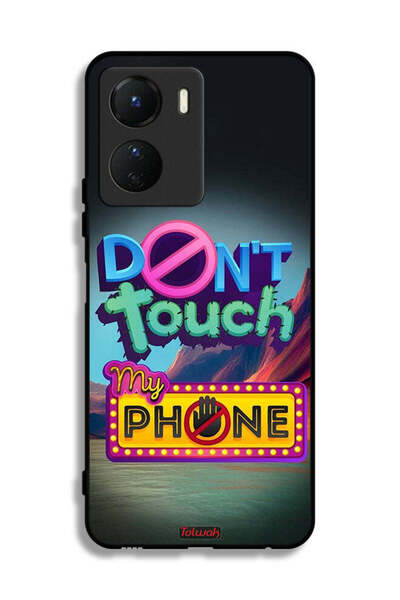 Tolwak Vivo Y16 Protective Case Cover Do Not Touch My Phone