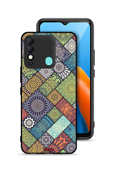 Tolwak غطاء حماية لهاتف تكنو سبارك 8 بنقشة ماندالا