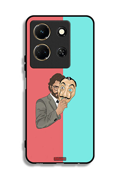 Tolwak غطاء حماية لجهاز Infinix Note 30 من تصميم البروفيسور آرت