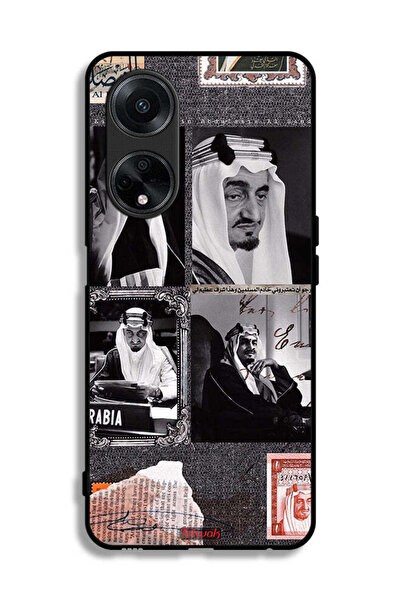 Tolwak غطاء حماية Oppo A1 5G، ملصق الملك فيصل العتيق