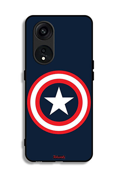 Tolwak غطاء حماية لهاتف Oppo Reno 8T 5G كابتن أمريكا