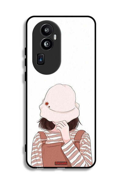 Tolwak غطاء حماية لهاتف Oppo Reno10 Pro Plus مع غطاء للوجه بقبعة