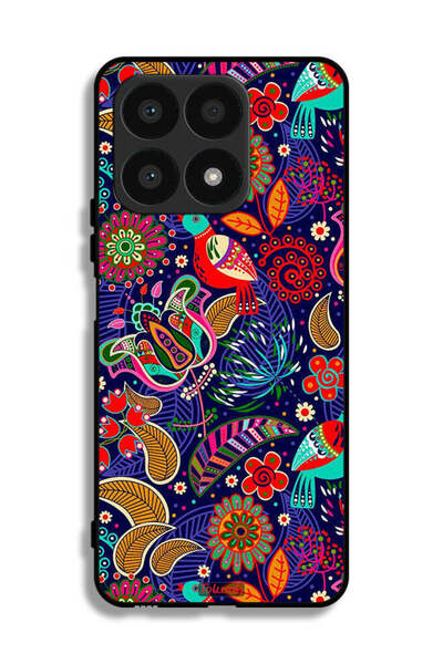 Tolwak Honor X8a Protective Case Cover Birds And Floral Pattern