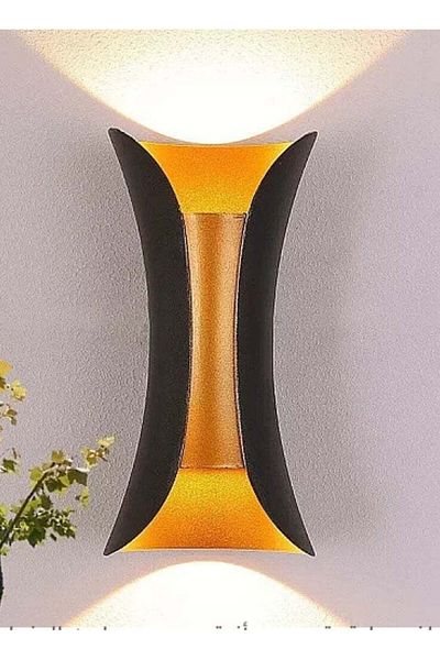 Hammer Outdoor Light Gate Spotlight with Elegant and Modern Design, Yellow Light 10W