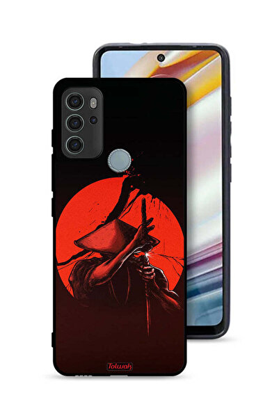 Tolwak غطاء حماية موتورولا موتو جي 60 إس بتصميم محارب السيف