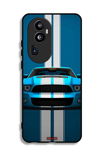 Tolwak غطاء حماية لهاتف Oppo Reno10 Pro Plus - سيارة - فن تجريدي