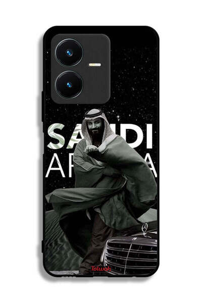 Tolwak غطاء حماية لهاتف فيفو Y22 ولي العهد محمد بن سلمان