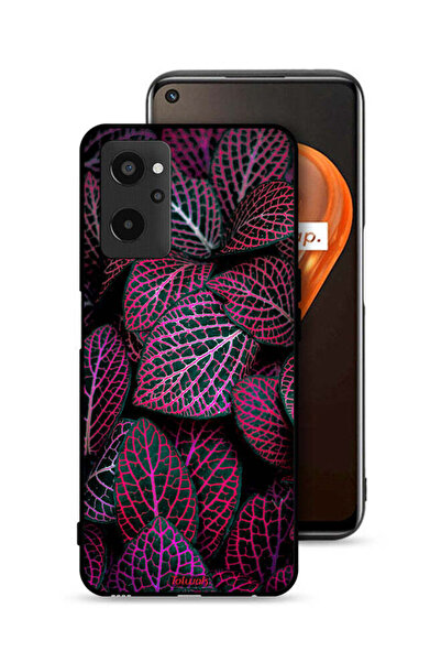 Tolwak غطاء حماية لهاتف Realme 9i 4G بنقشة أوراق سالجا