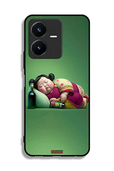 Tolwak غطاء حماية فيفو Y22 لفتاة سمينة