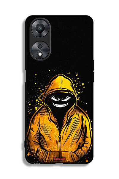 Tolwak غطاء حماية لهاتف Oppo A58 5G برسومات مارشميلو بوي