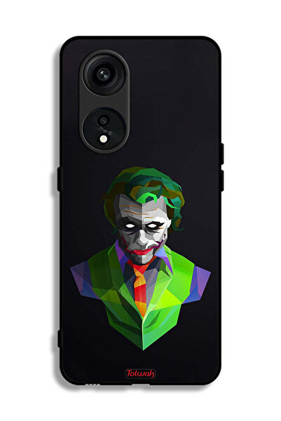 Tolwak غطاء حماية لهاتف Oppo Reno 8T 5G برسومات الجوكر التجريدية